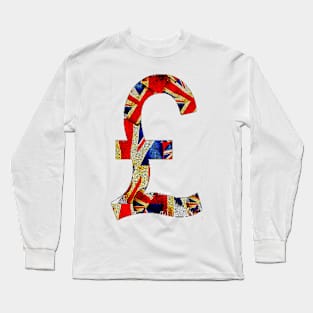 British Pound Long Sleeve T-Shirt